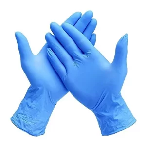 GUANTE NITRILO AZUL