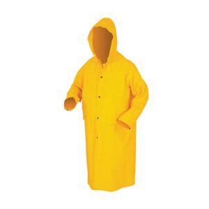 IMPERMEABLE TIPO ABRIGO AMARILLO